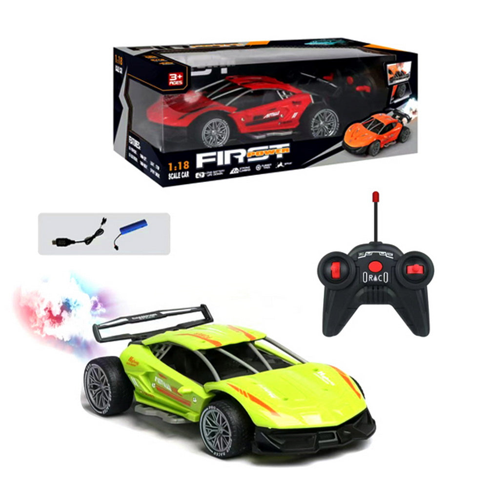 Auto Carrera Radio Control de Alta Velocidad RC Recargable
