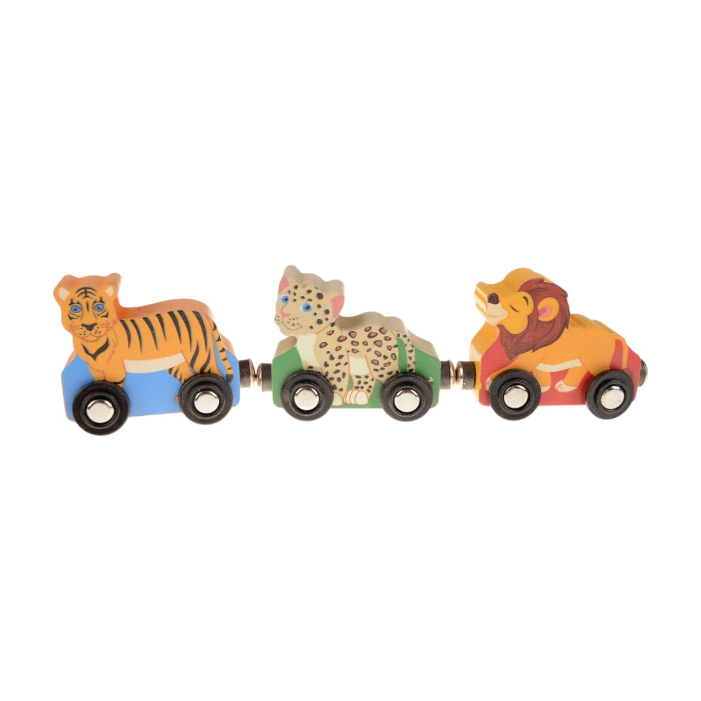Set de 3 Animales de Madera con Imanes | Juguete Infantil Educativo