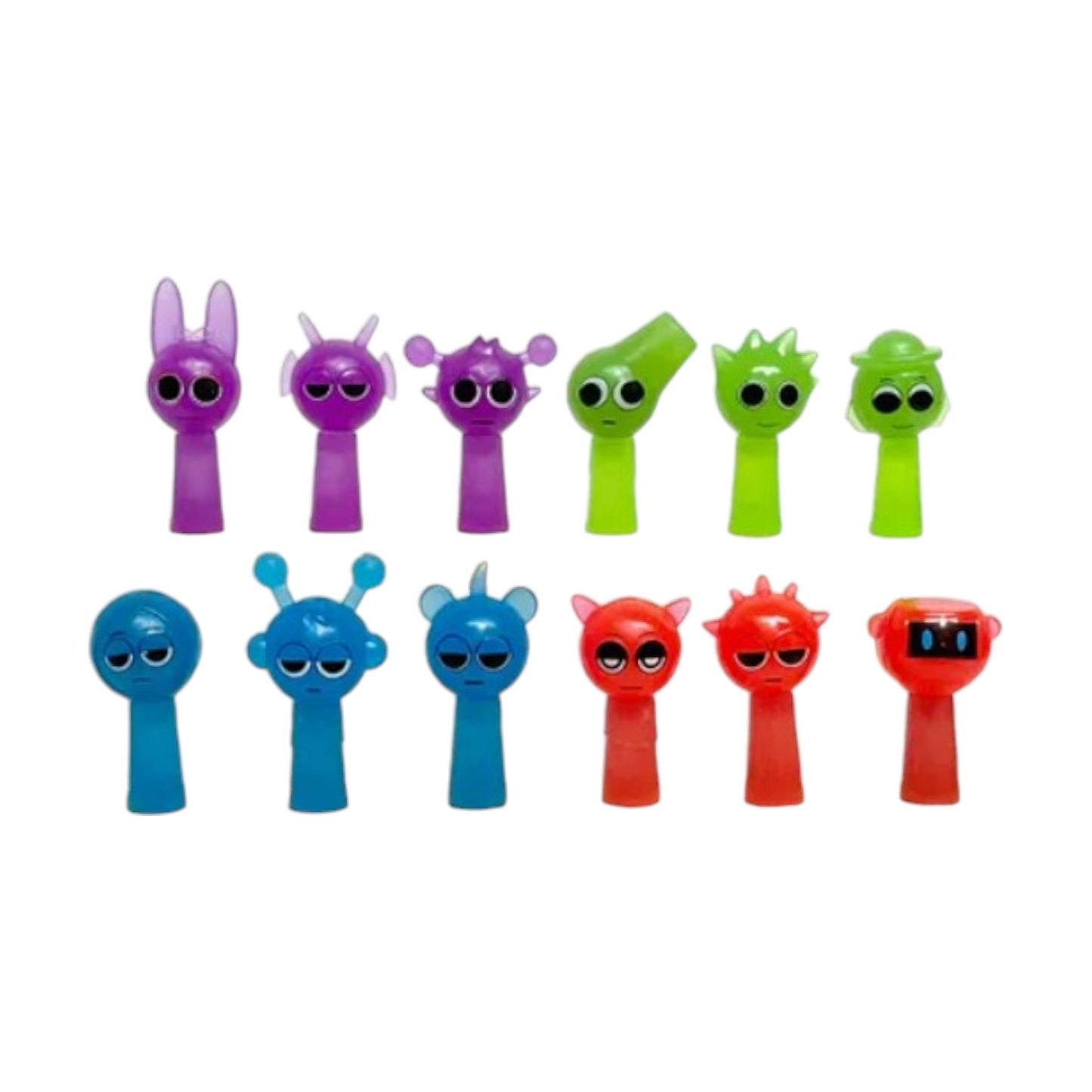 Set Figuras De Acción Sprunki Variedades Plastico
