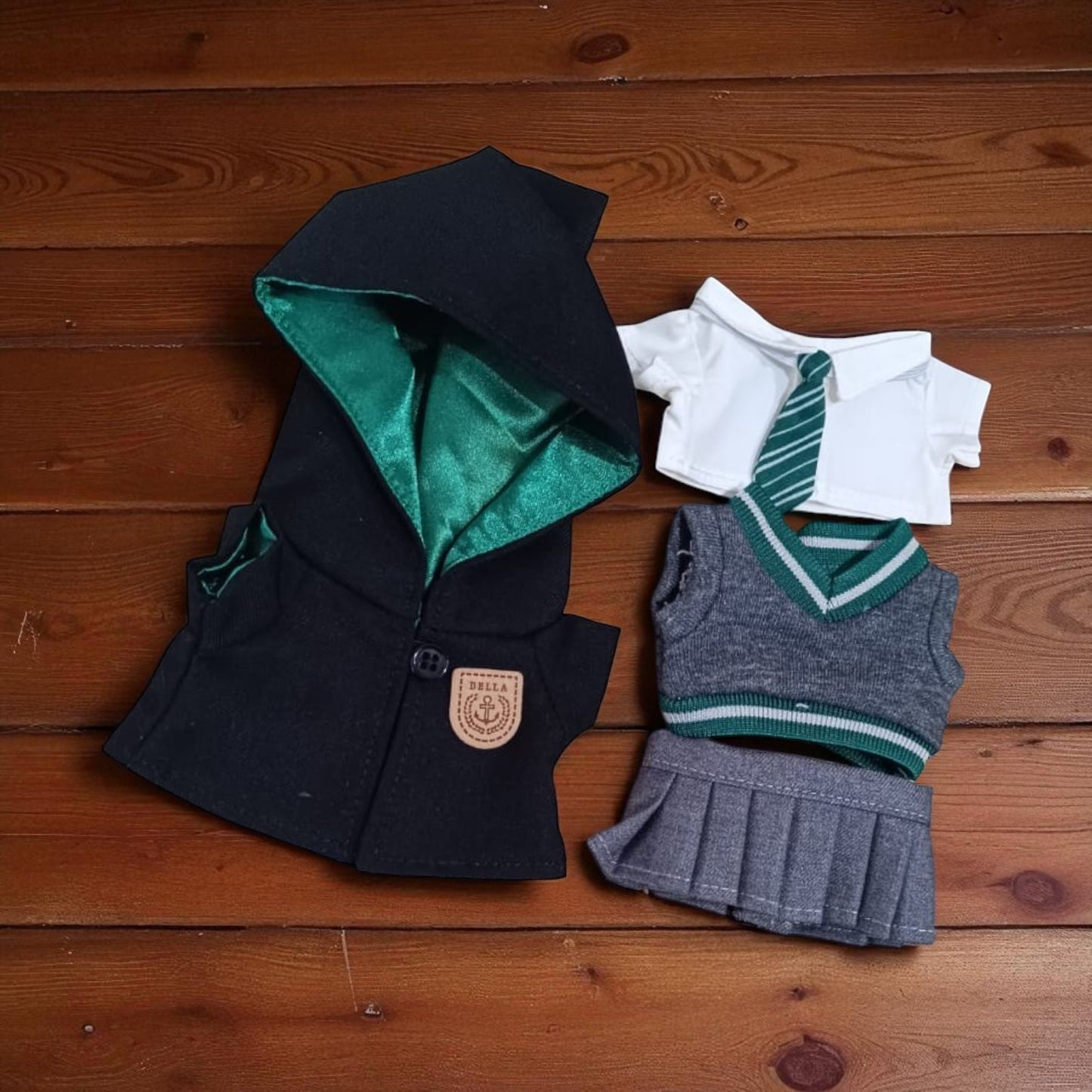 Ropa de Labubu Traje de Hogwarts, Slytherin - Gryffindor