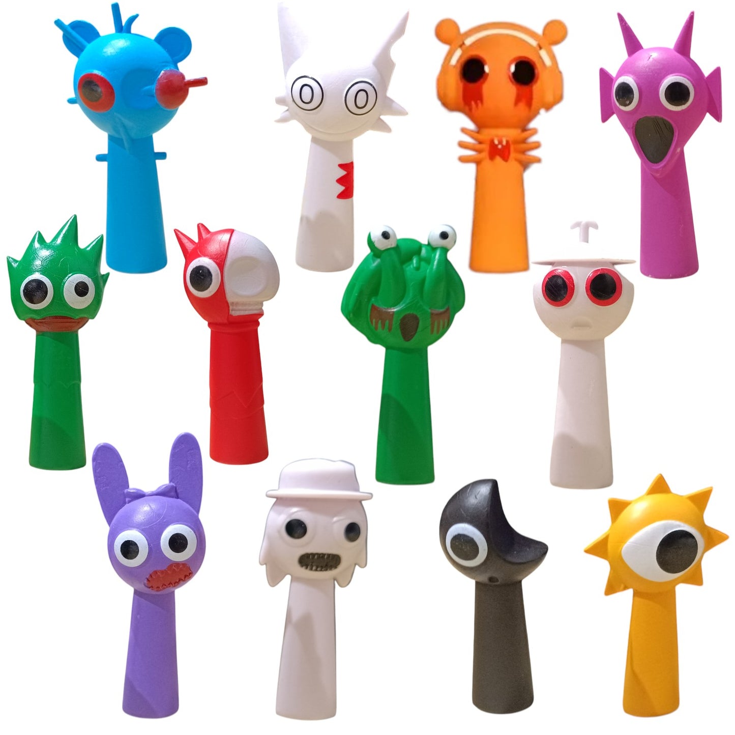 Set Figuras De Acción Sprunki Variedades Plastico