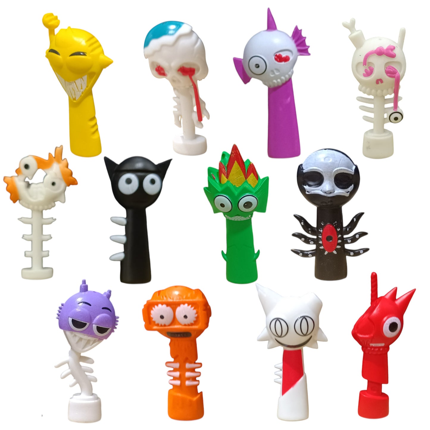Set Figuras De Acción Sprunki Variedades Plastico