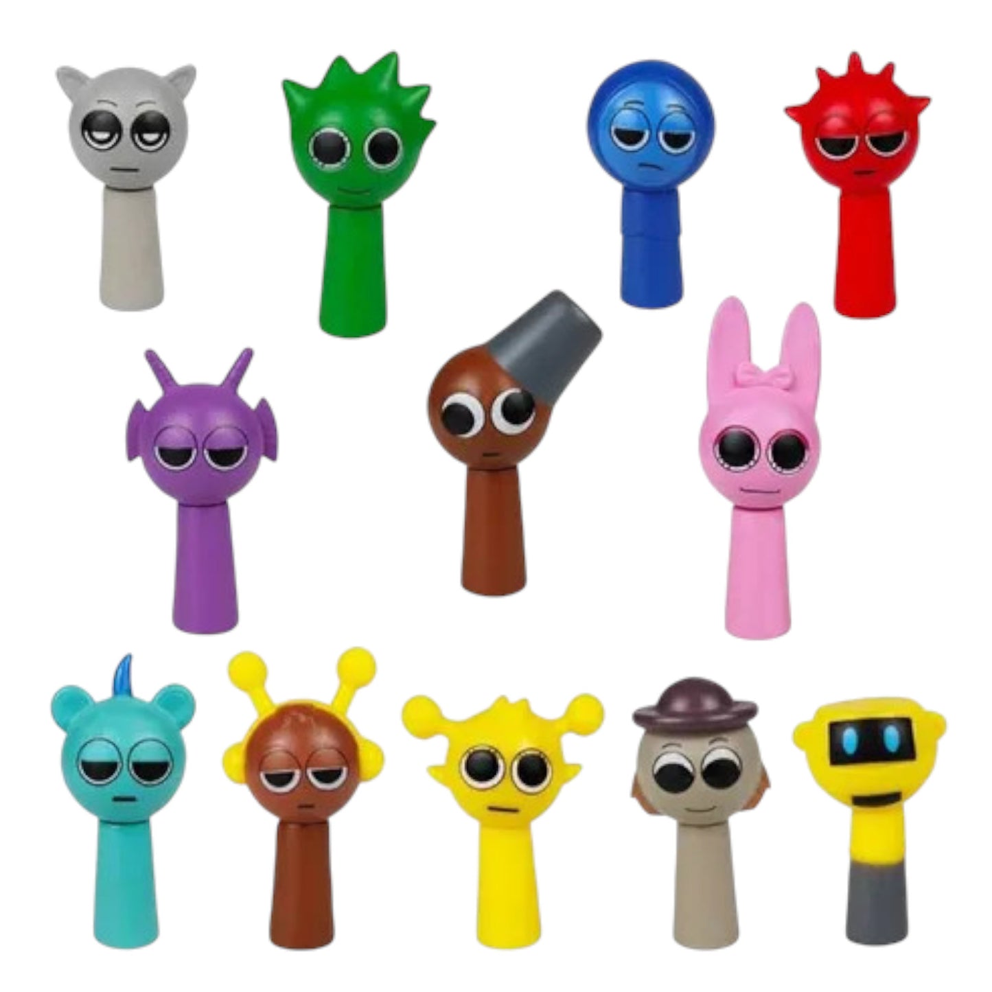 Set Figuras De Acción Sprunki Variedades Plastico
