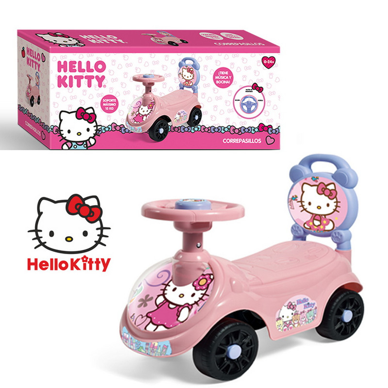 Correpasillo Hello Kitty con Volante y Bocina – Bebé