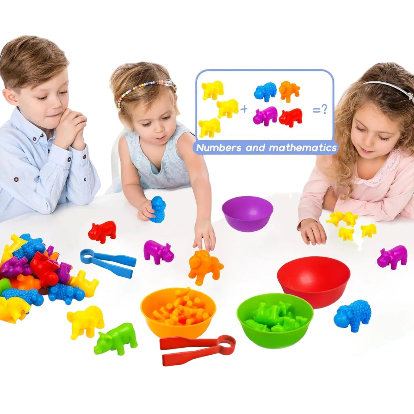 Juguete Montessori de Clasificación de Colores y Formas para Niños