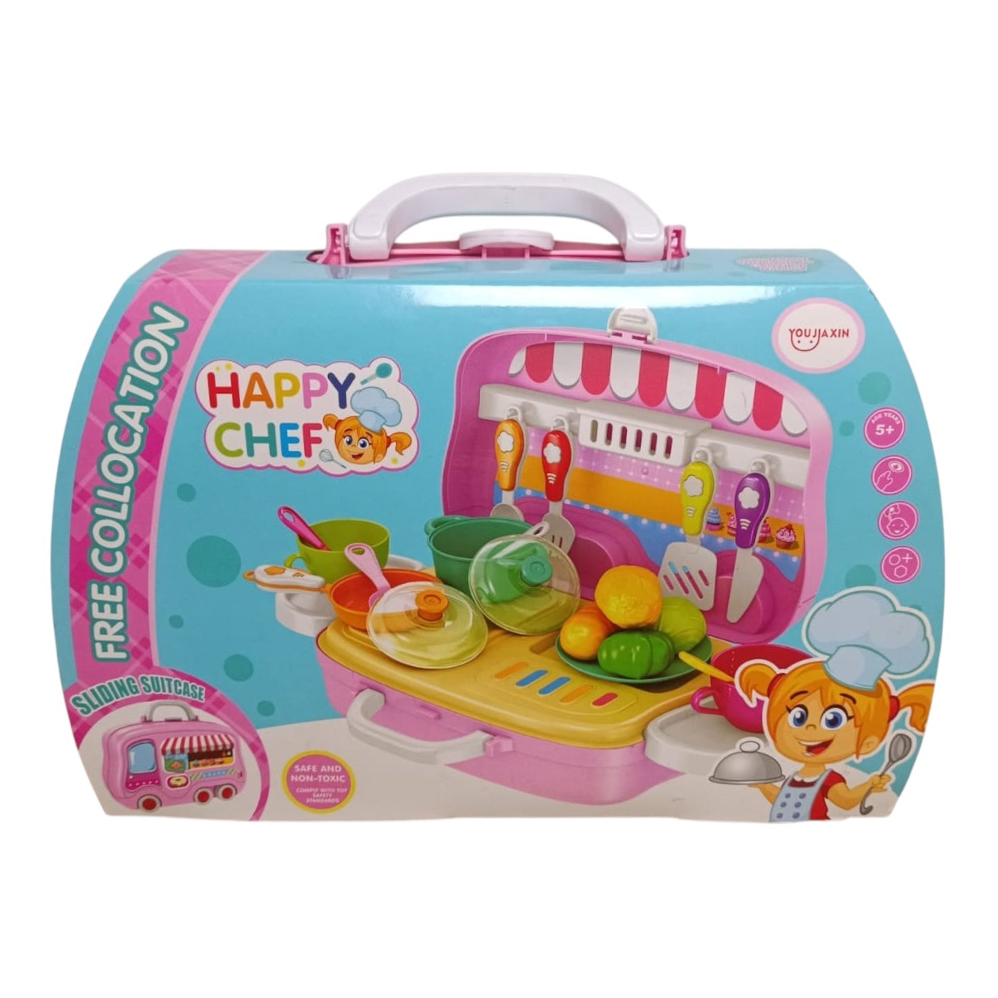 Juguete Maleta de Cocina Happy Chef