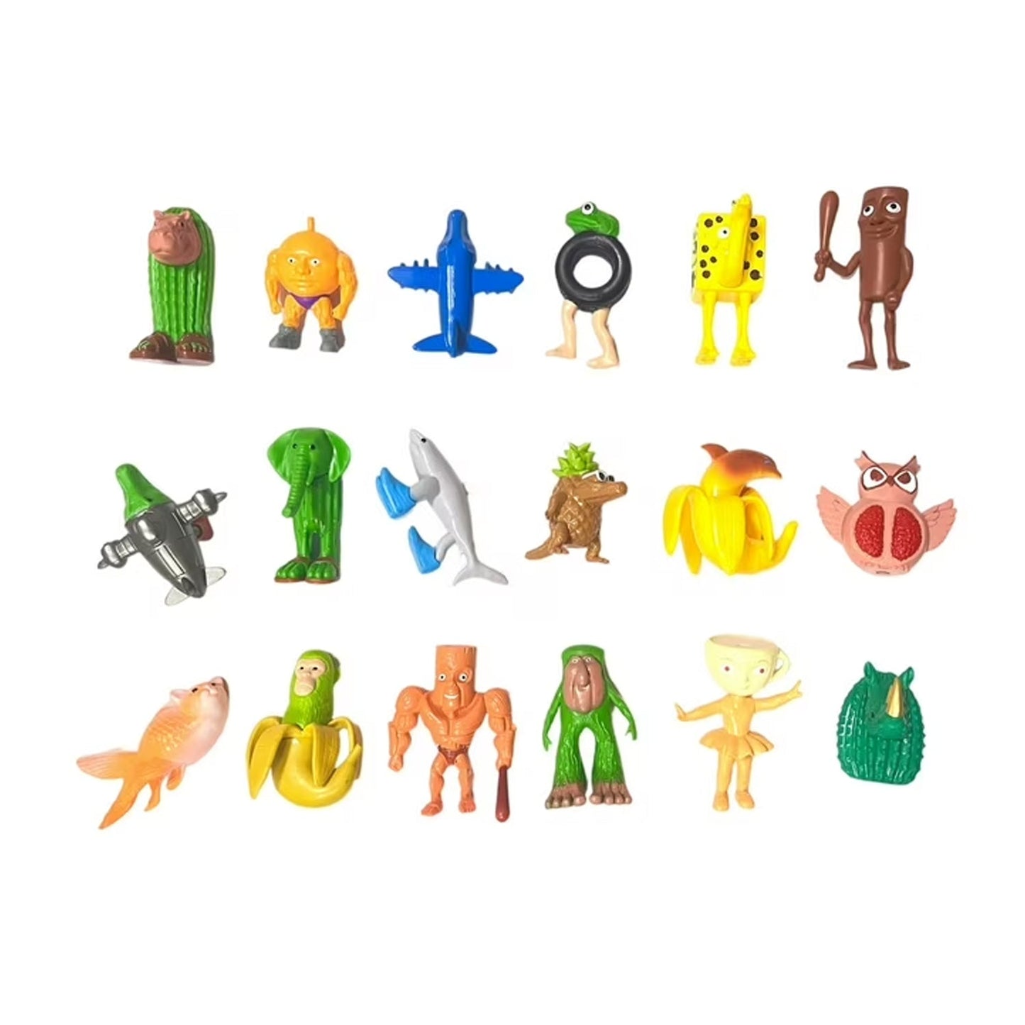 Brainrot Set 18 Figuras Colección Trippi Troppi Lirilì Larilà
