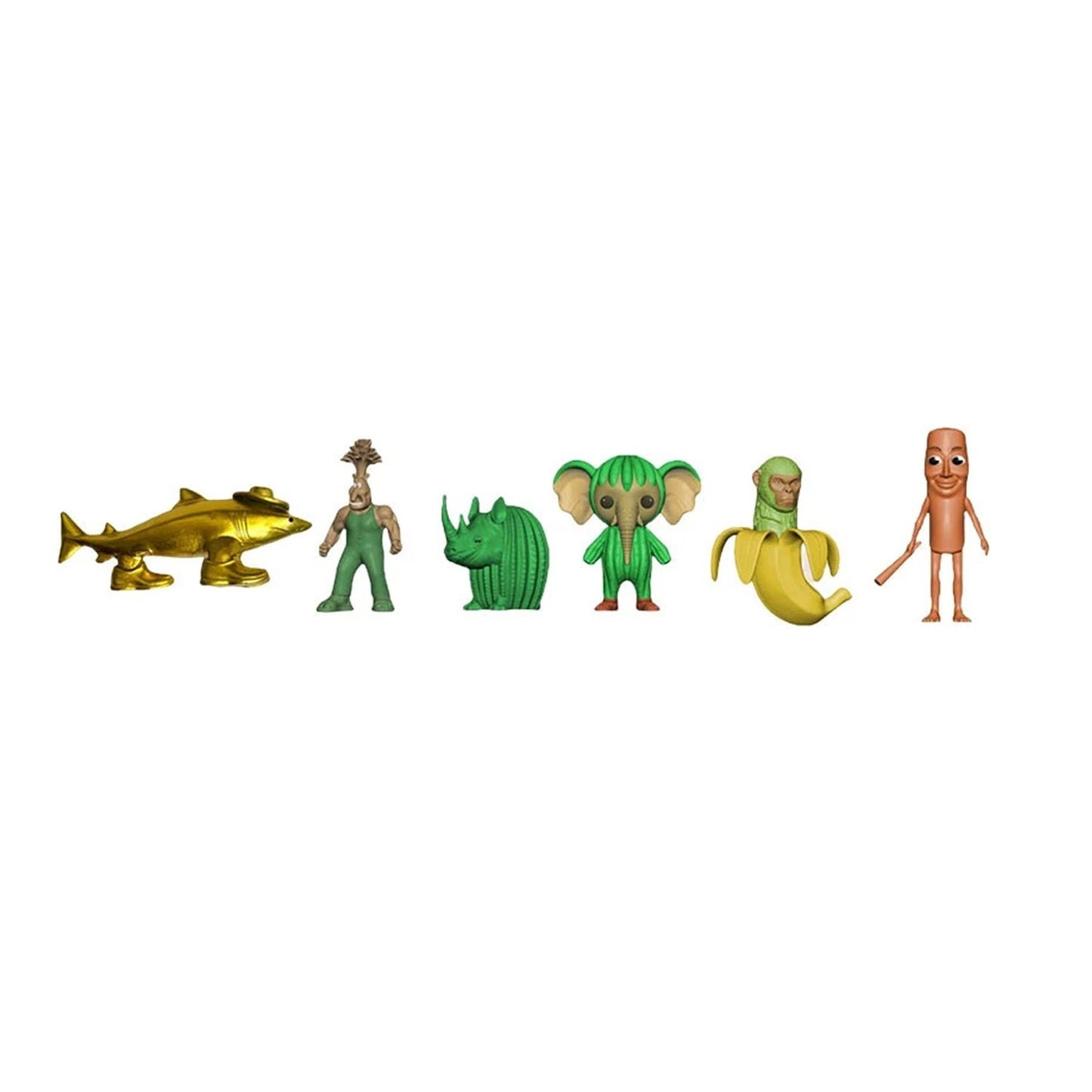 Brainrot Set 18 Figuras Colección Larilà Ambalabu Bananini Crocodilo