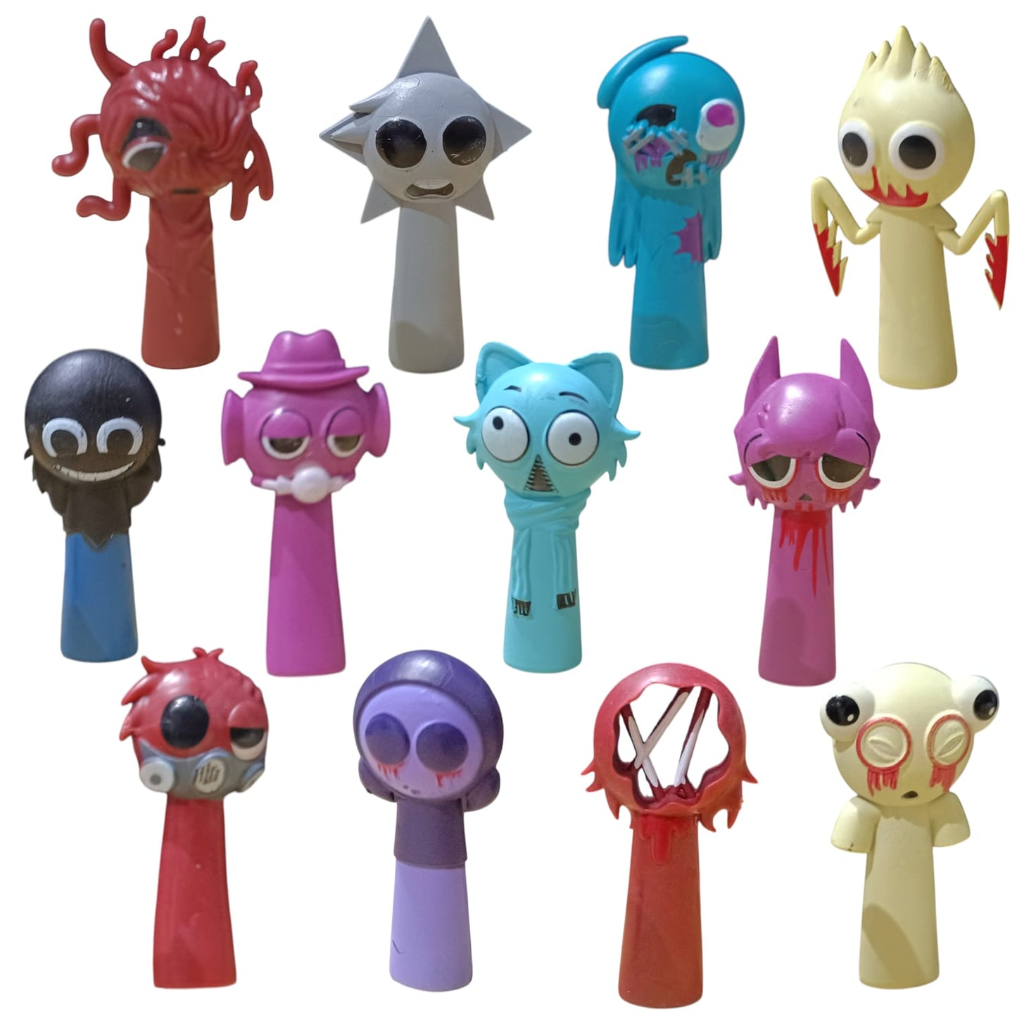 Set Figuras De Acción Sprunki Variedades Plastico