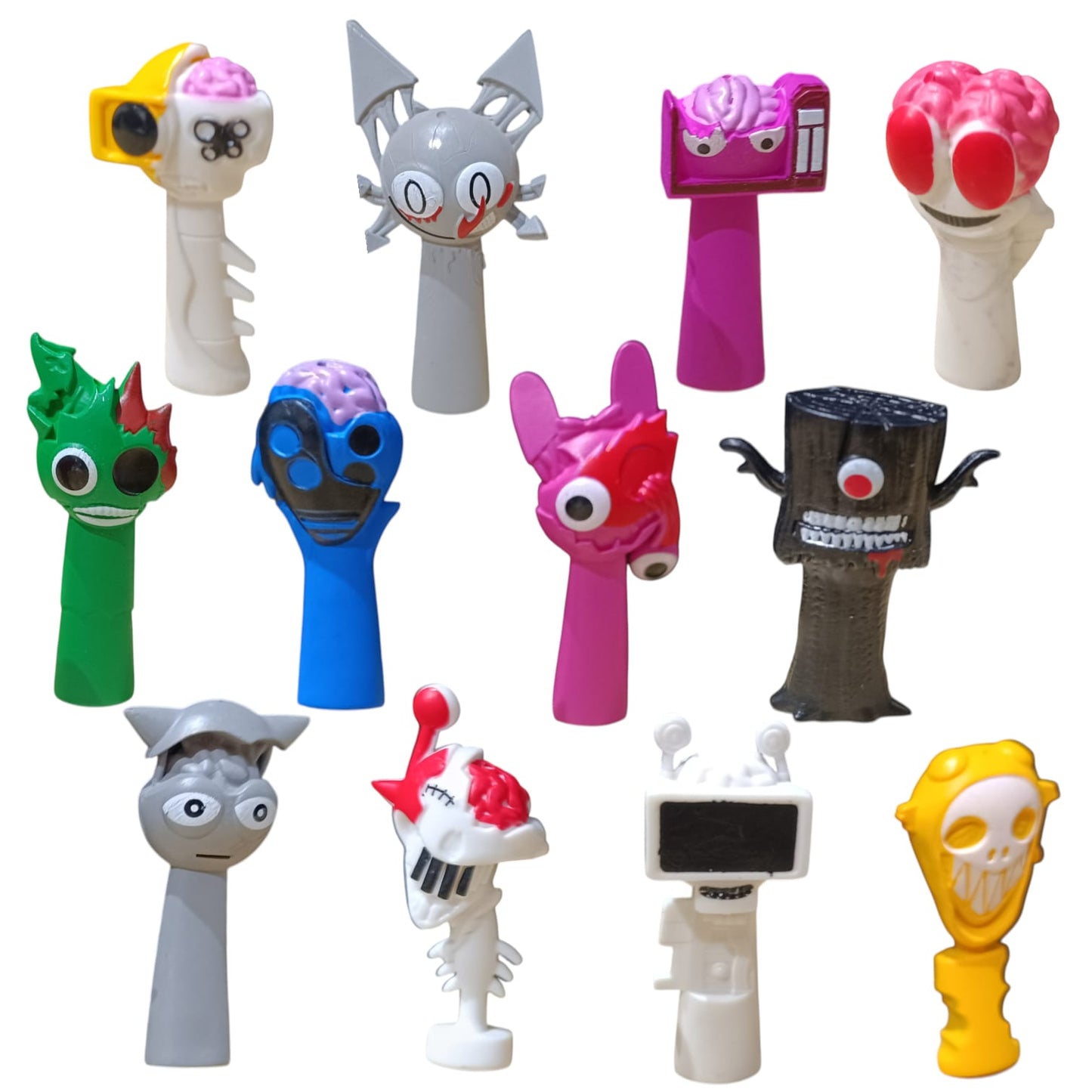 Set Figuras De Acción Sprunki Variedades Plastico