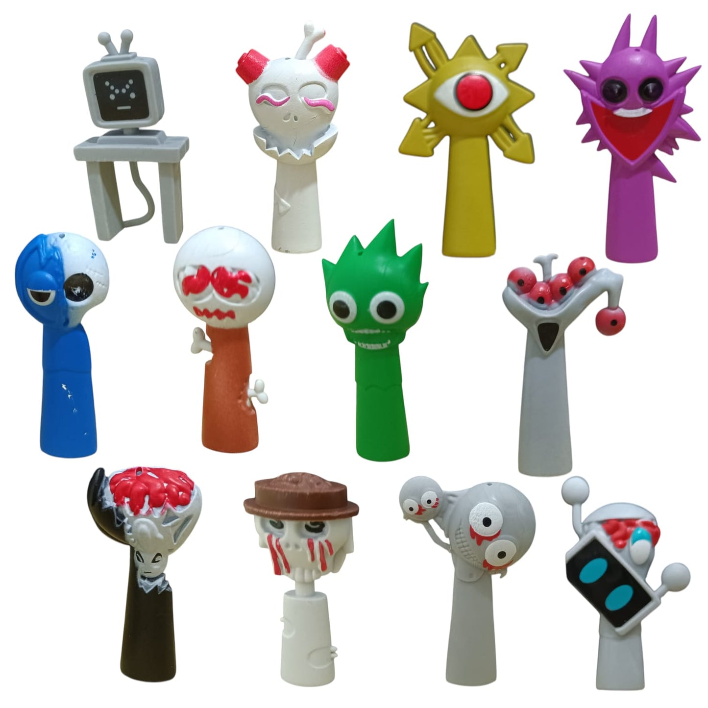 Set Figuras De Acción Sprunki Variedades Plastico