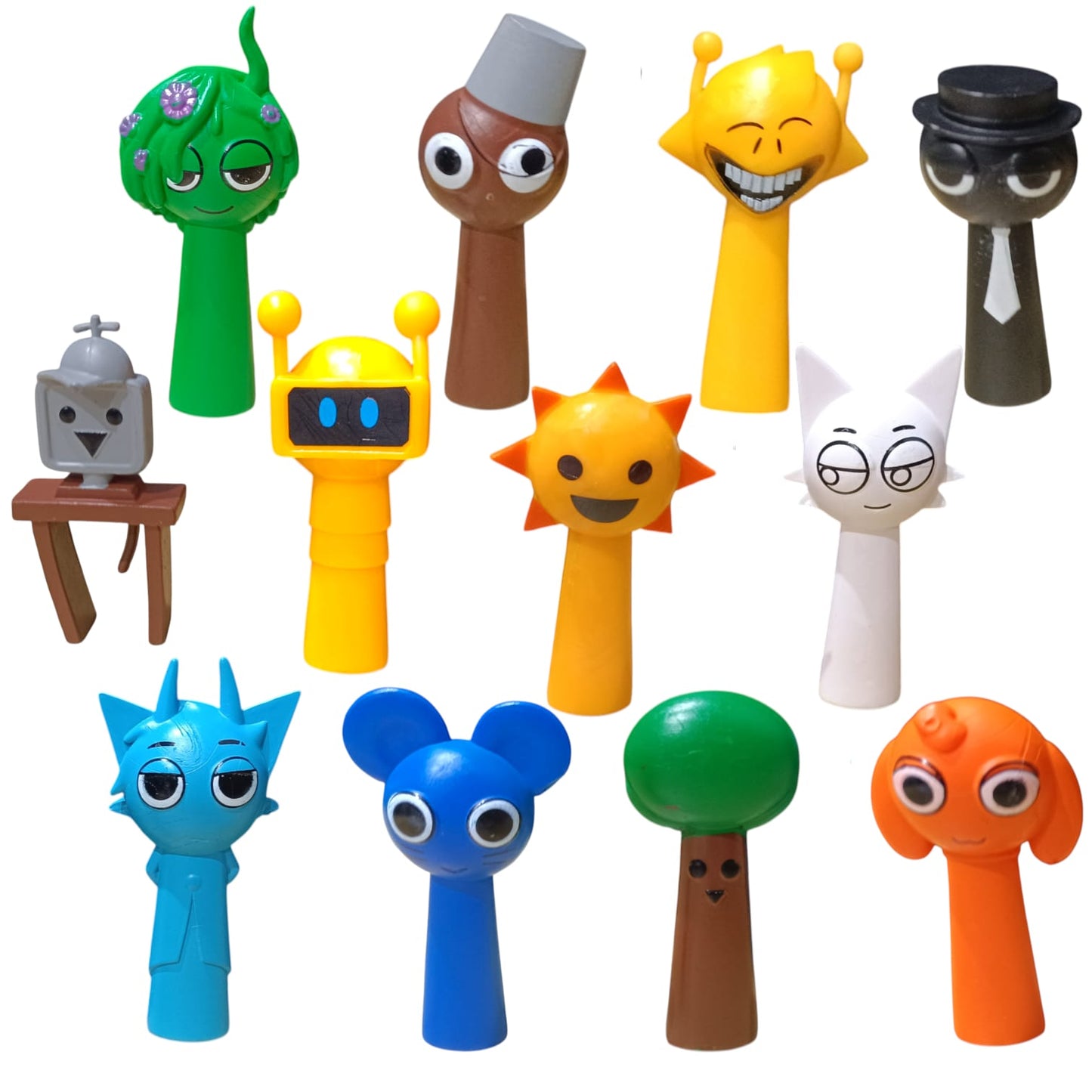 Set Figuras De Acción Sprunki Variedades Plastico