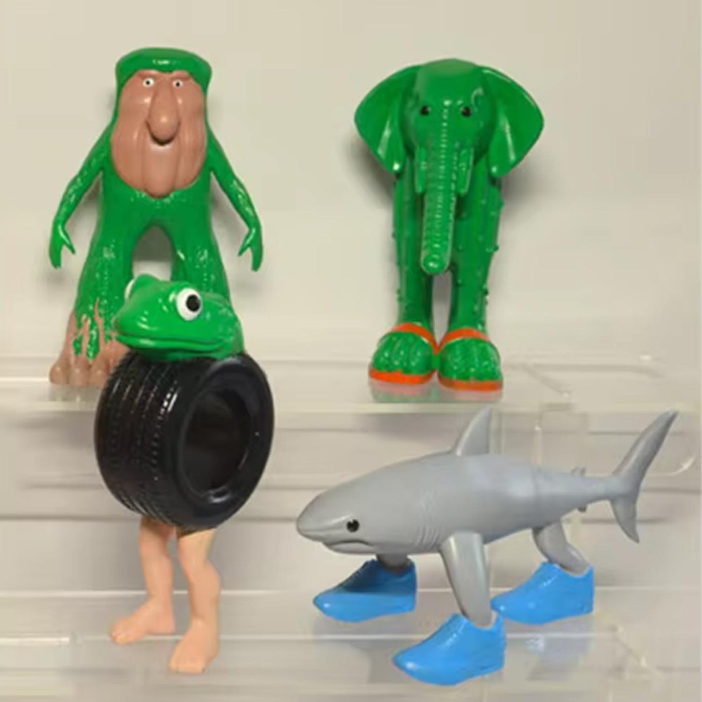 Brainrot Set De 8 Figuras Colección Tungtungtung Sahur