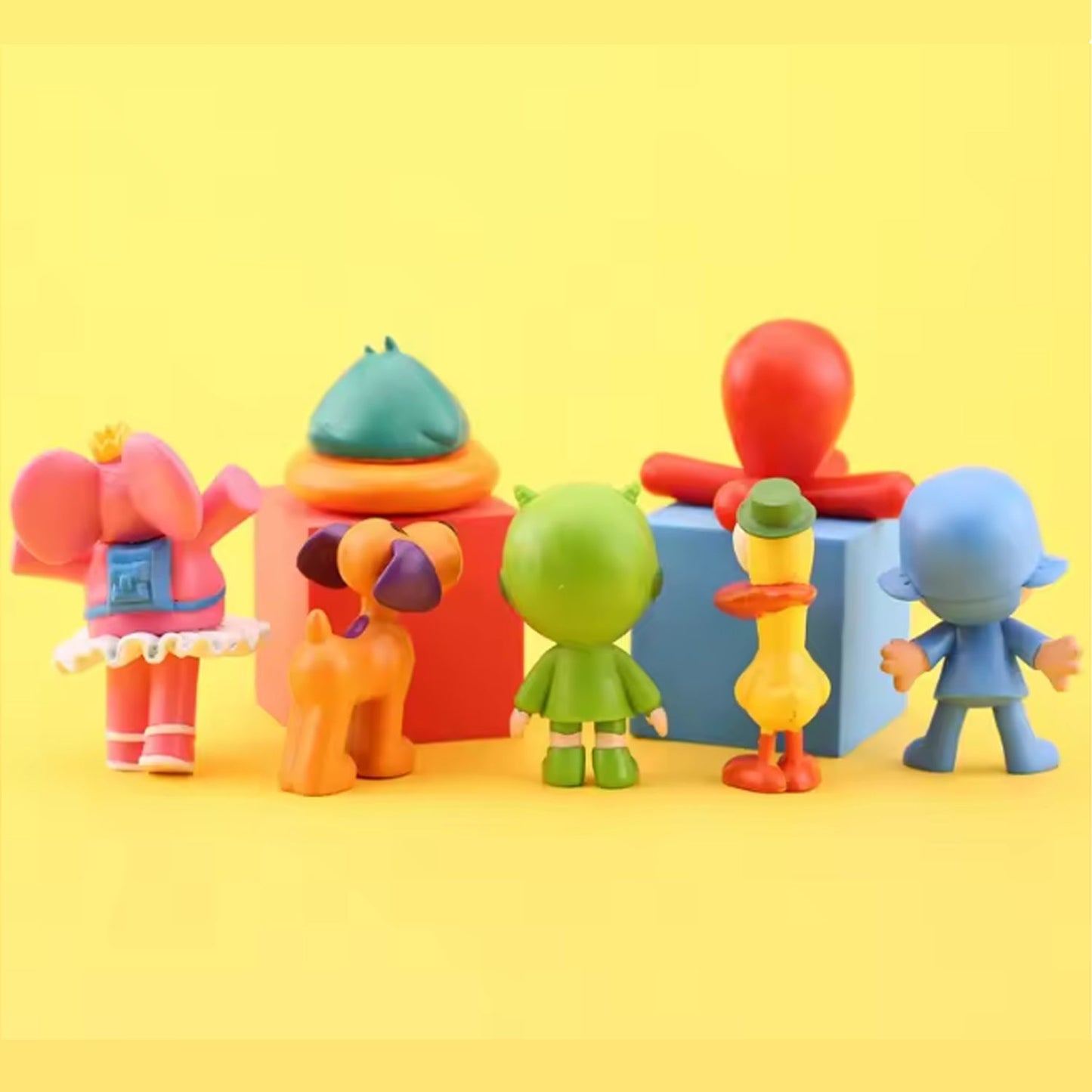 Kawaii Pocoyo 7 unids/set