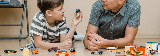 ¡Adiós pantallas, hola imaginación! Tips para que tu hijo se enamore de sus juguetes otra vez