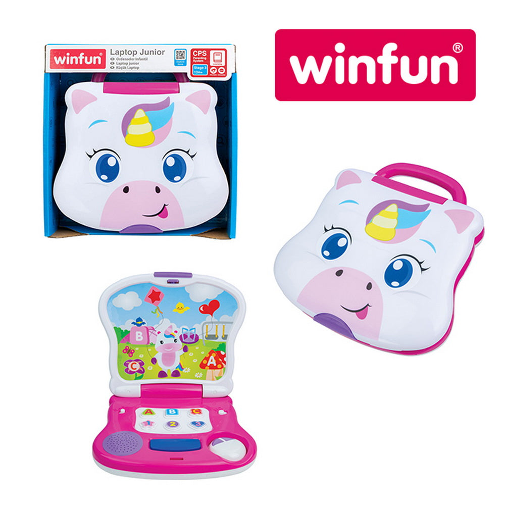 Laptop Unicornio Infantil Winfun con Letras y Números