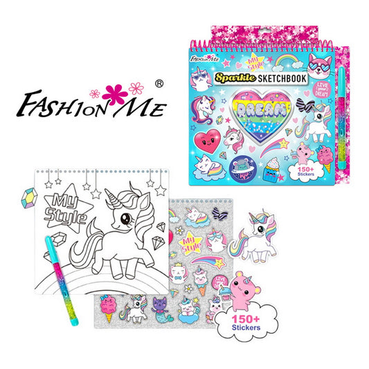 Cuadernillo Actividades Corazón Stickers y Colorear