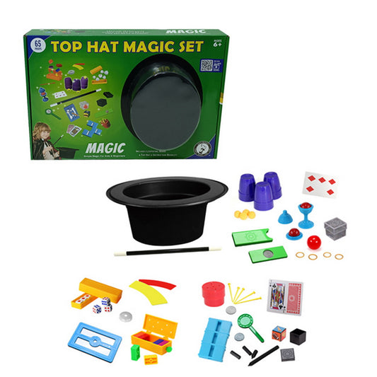 Juego de Magia Top Hat Magic Set 65 Piezas Niños