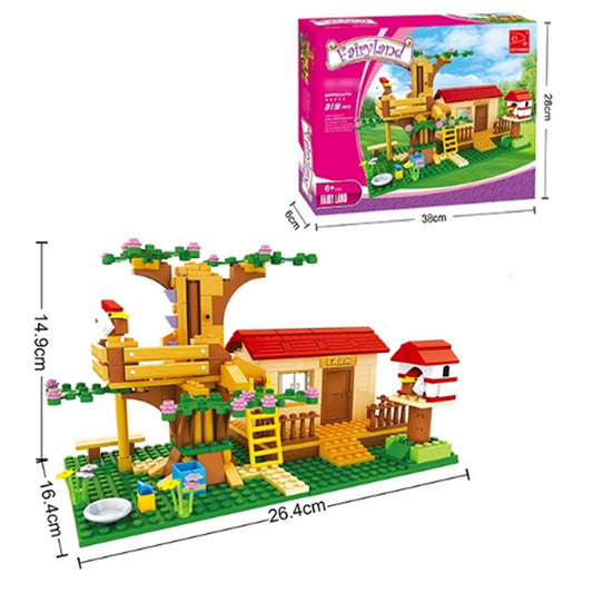 Bloques Armar Casa Árbol FairyLand 319 Piezas Niños 6+