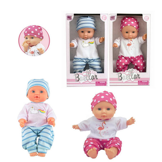 Muñeco Bebé Cuerpo Blandito Baellar Ropa Suave Niñas