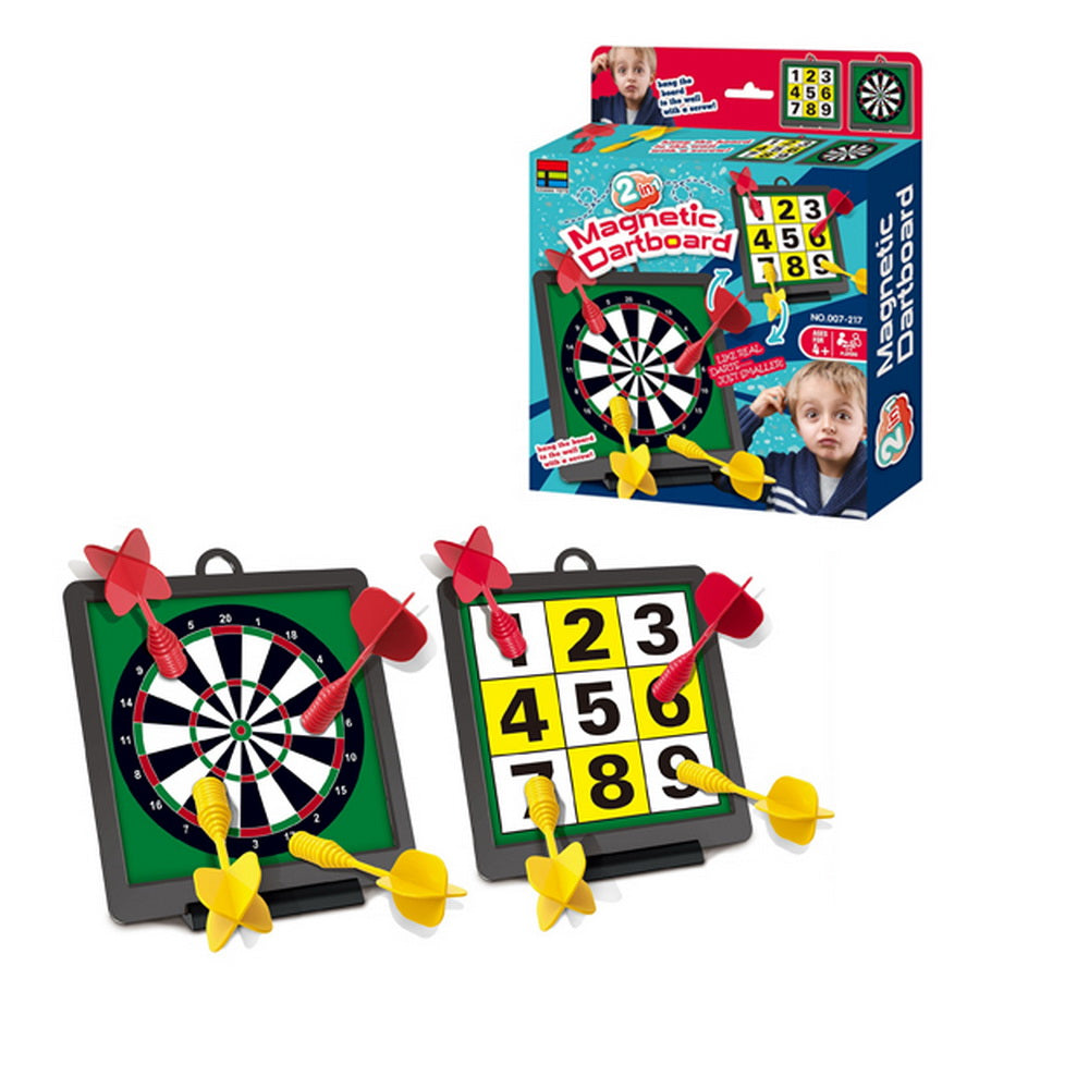 Juego Dardo Magnético 2 en 1 Diana y Números - 4+ Años
