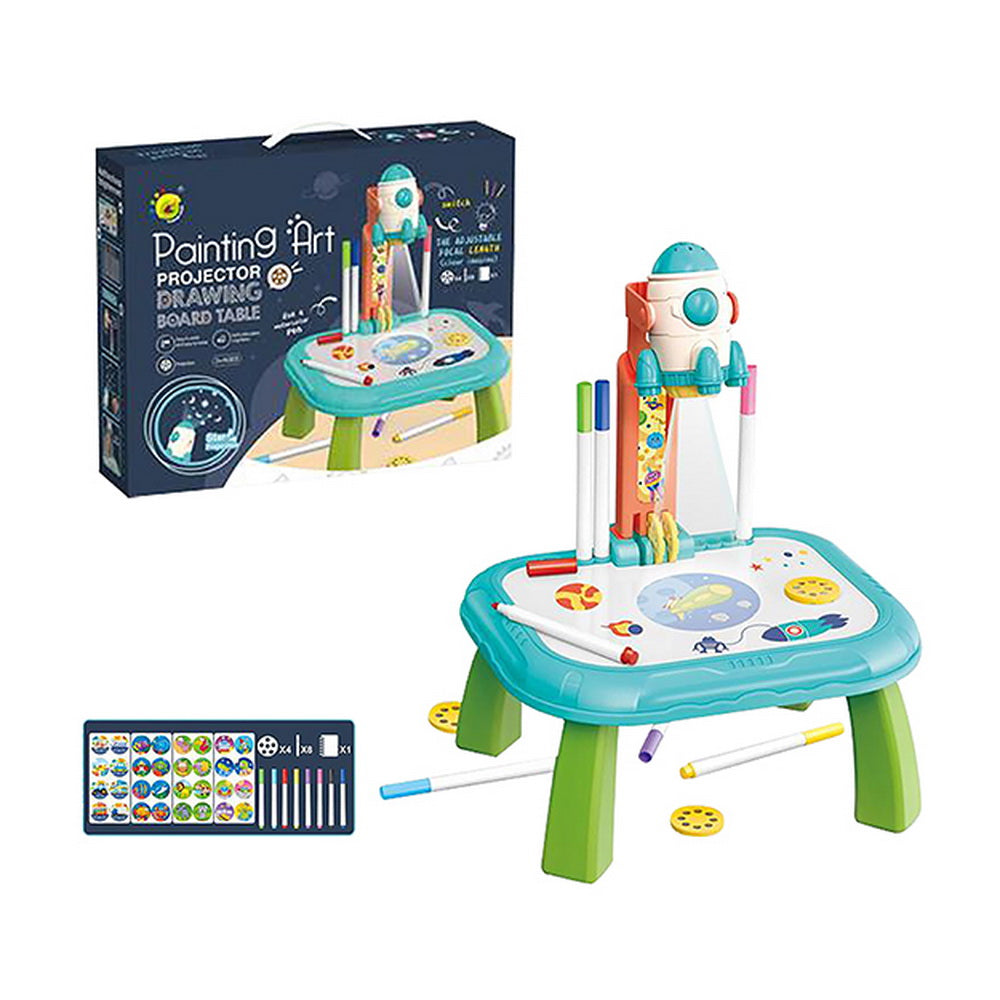 Mesa Proyectora Espacial Didáctica con Luz Infantil 3+