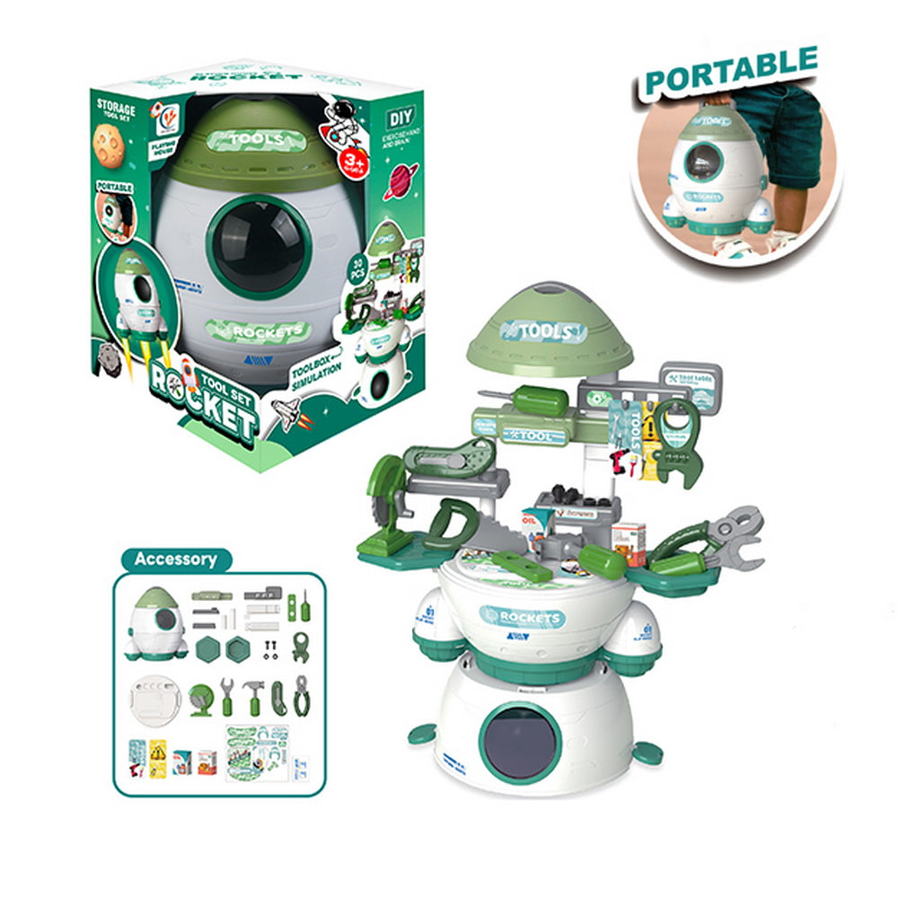 Cohete Taller Herramientas Transformable Portatil DIY