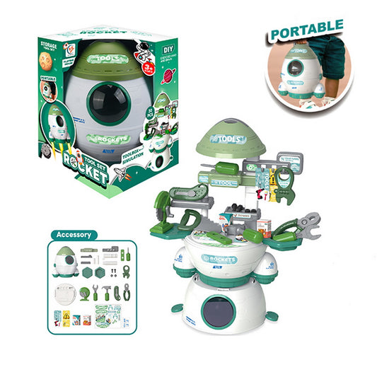 Cohete Taller Herramientas Transformable Portatil DIY