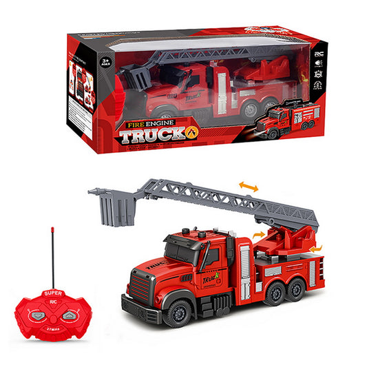 Camión Bombero Radio Control con Escalera Extensible RC