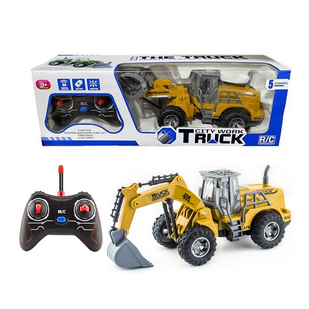 Pala Mecánica Radio Control City Work Truck 5 Canales RC