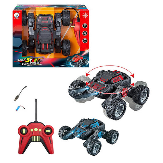 Auto Acrobacias RC 360 Stunt Vehicle 6 Ruedas Giro Total