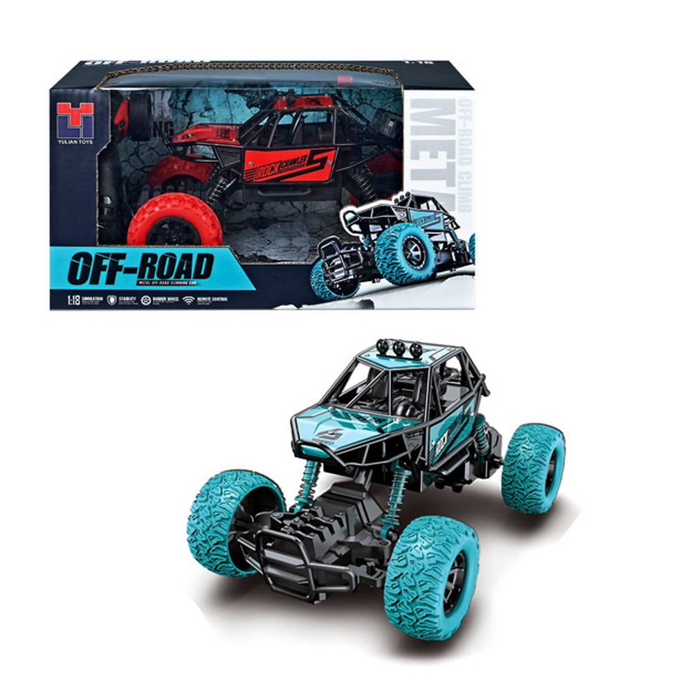 Vehículo Rock Crawler Off-Road Radio Control 1:18 RC