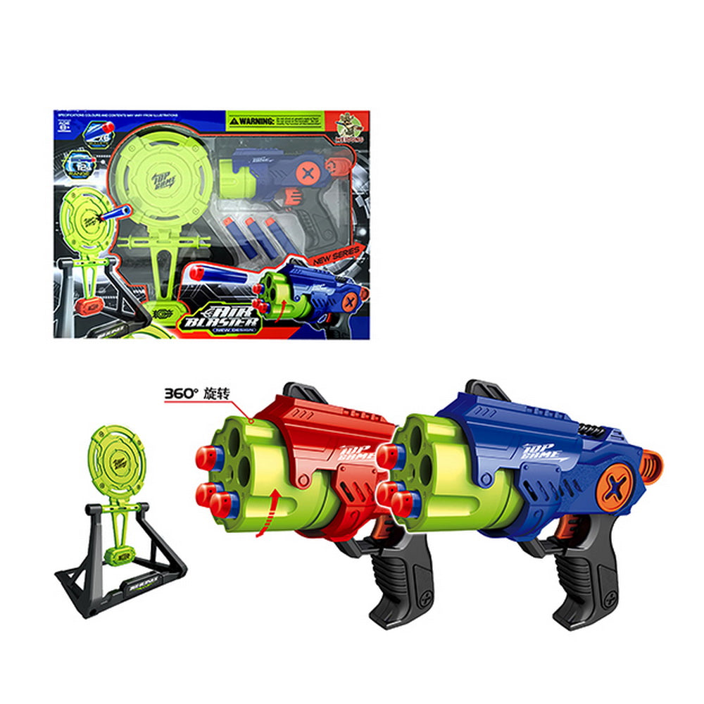 Lanza Dardo Air Blaster Soft con Blanco Giratorio 360º