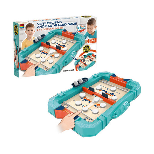Juego Hockey de Mesa 2 en 1 Table Sport Familiar Infantil