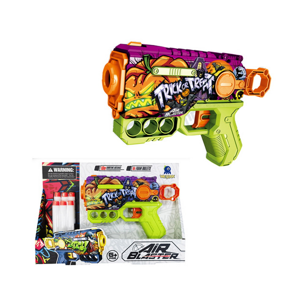 Pistola Lanza Dardos Air Blaster Diseño Trick or Treat