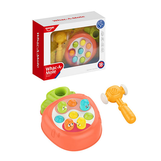 Topos Locos Whac-A-Mole con Martillo Bebé Huanger Colores
