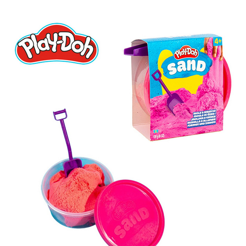 Play-Doh Arena Mágica Pink 170gr con Pala Incluida