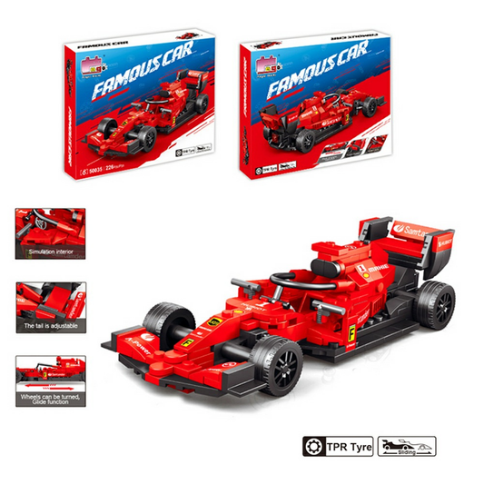 Bloques Construcción Auto F1 Ferrari 266 Piezas – Armable