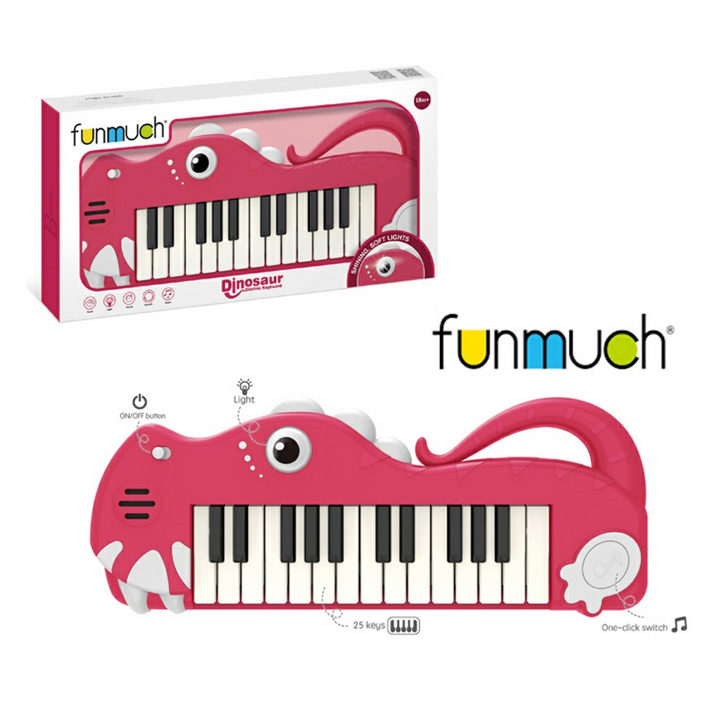Piano Dinosaurio 25 Teclas Musical – Infantil 3+ Años