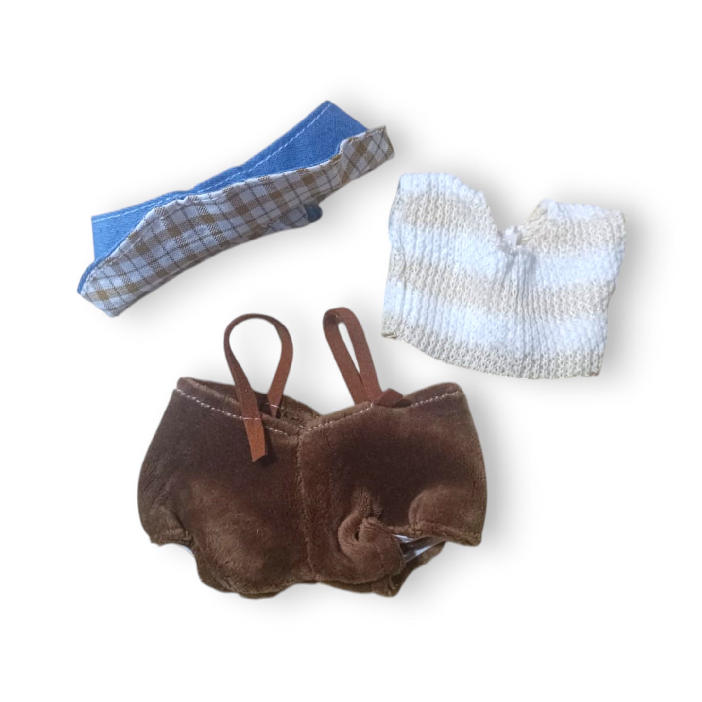 Conjunto Para Muñeca Labubu 3 Piezas 17 cm