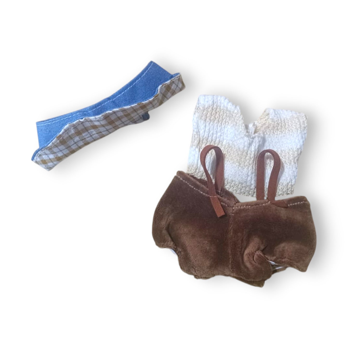 Conjunto Para Muñeca Labubu 3 Piezas 17 cm