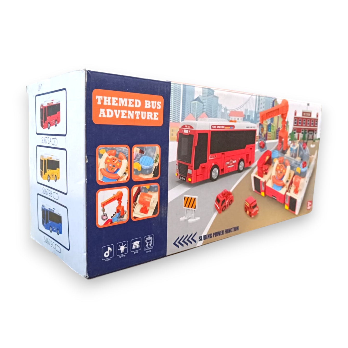 Autobús Multifunción Sunnimix Rojo – Juguete 2 en 1 para Bebés