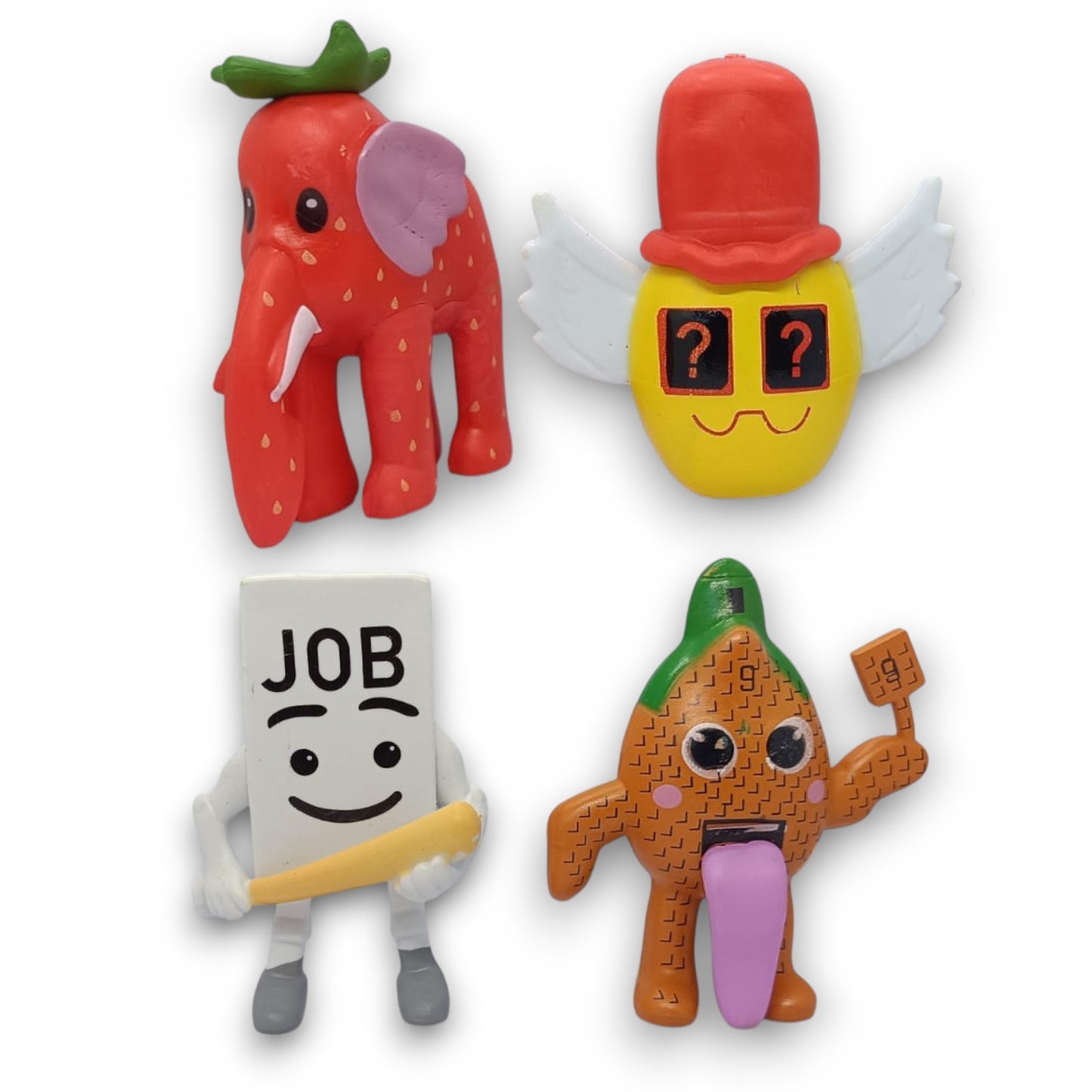 Set 8 Figuras Roba Un Brainrot Roblox | Elefante Rosa Coleccionable