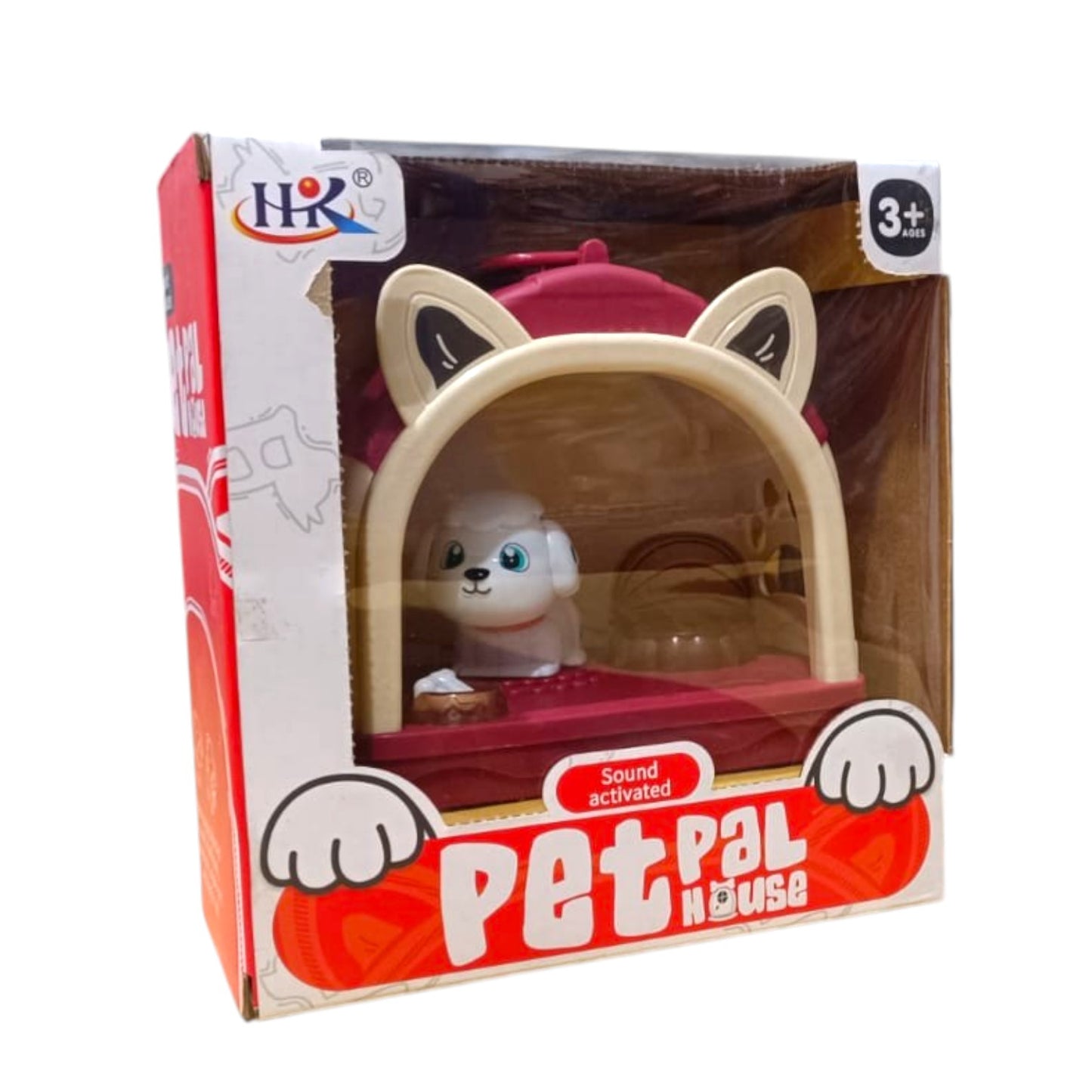 Pet Pal House Perro Mascota Interactivo Sonido Ladra Luces