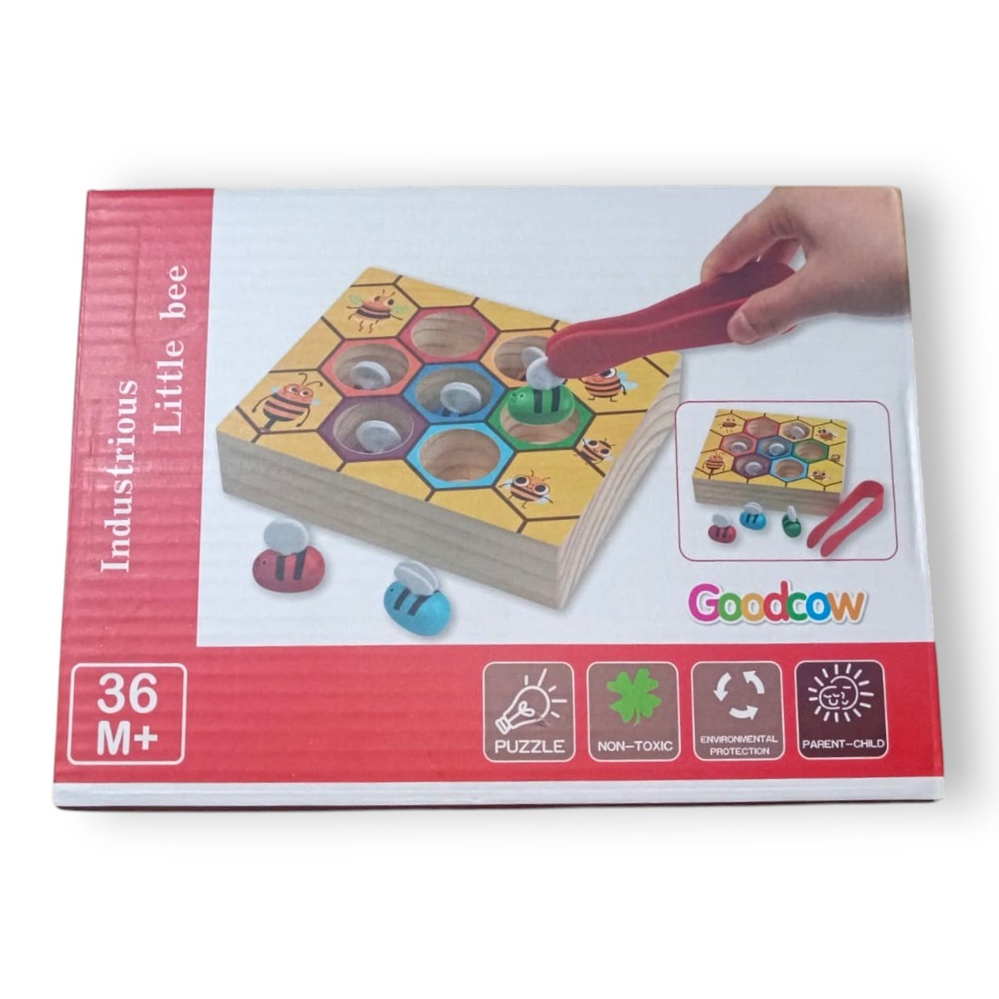 Juego de Abeja Montessori | Juguete de Madera Educativo para Niños