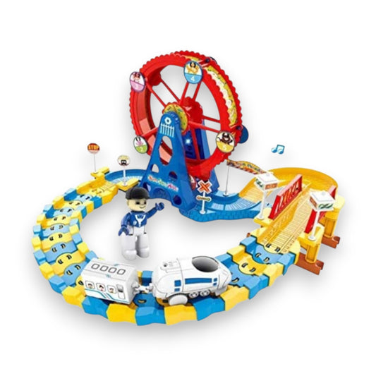 Set de Juego Ferris Wheel con Tren Eléctrico - 50 Piezas