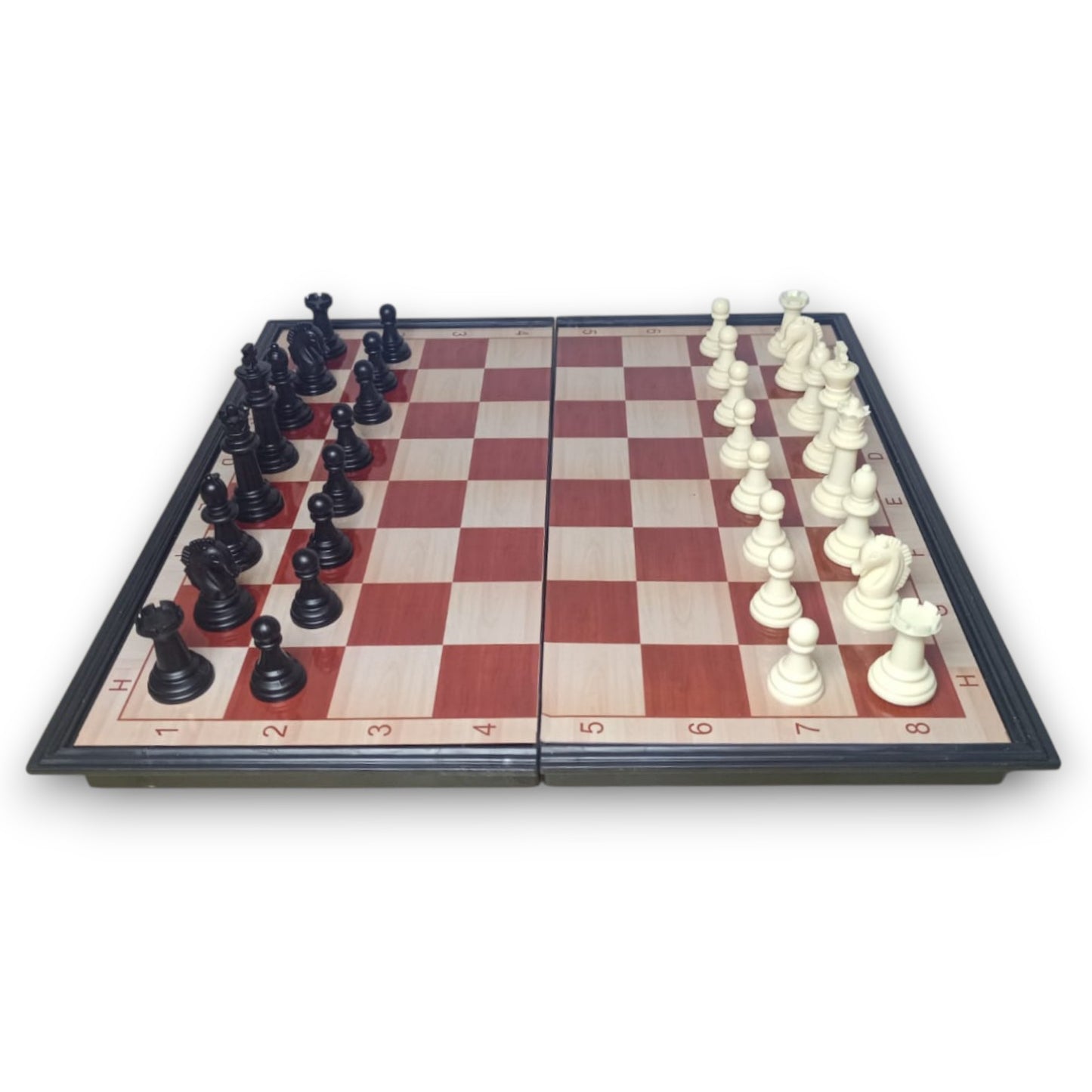 Ajedrez Tablero Magnético Juego Portátil Viaje Lujo 24cm