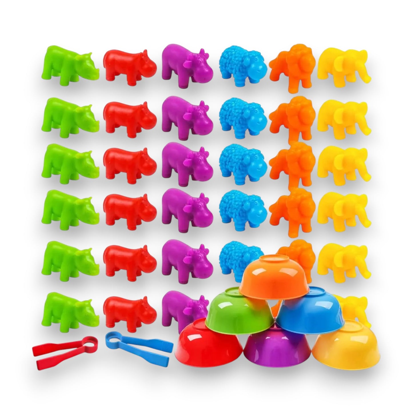 Juguete Montessori de Clasificación de Colores y Formas para Niños