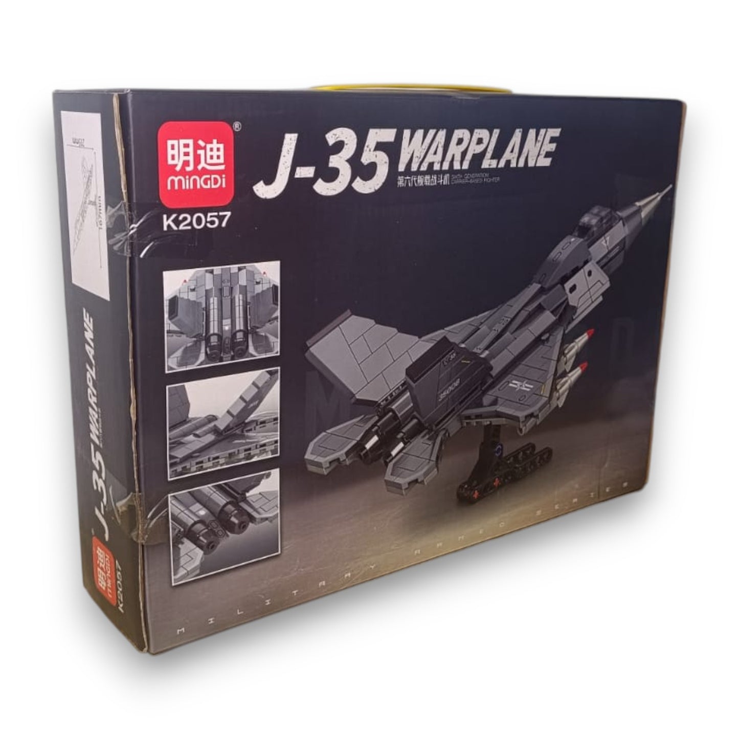Set de Construcción Equipo Militar Avión J-35