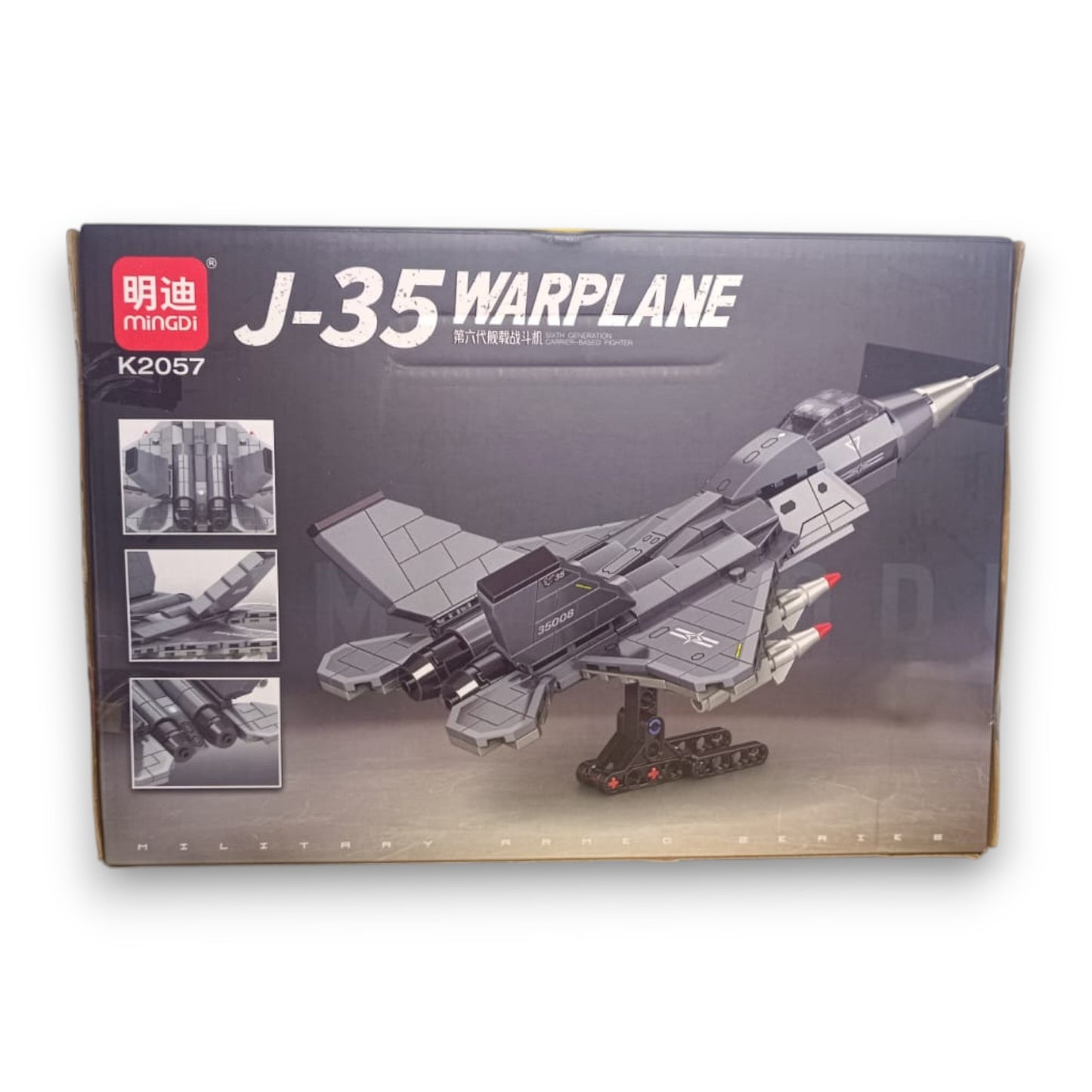 Set de Construcción Equipo Militar Avión J-35